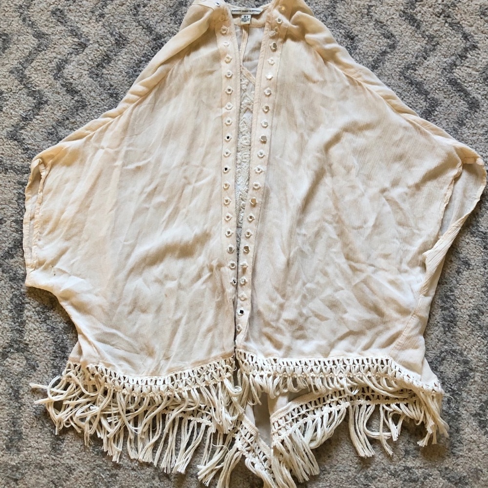 Boho cardigan with intricate details